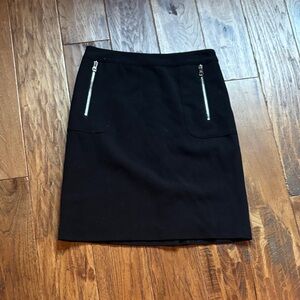 I.N.C Elegant Black Pencil Women's Skirt